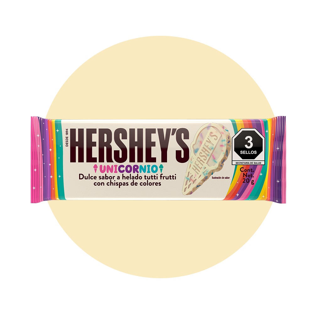 Barra HERSHEY'S Sabor a Unicornio 20 g