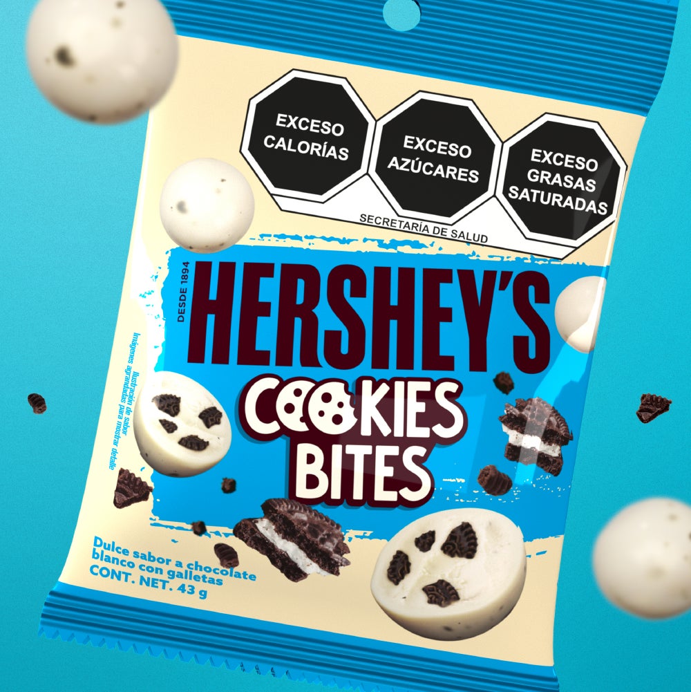 Bolsita de 45 g de HERSHEY'S Cookies BITES