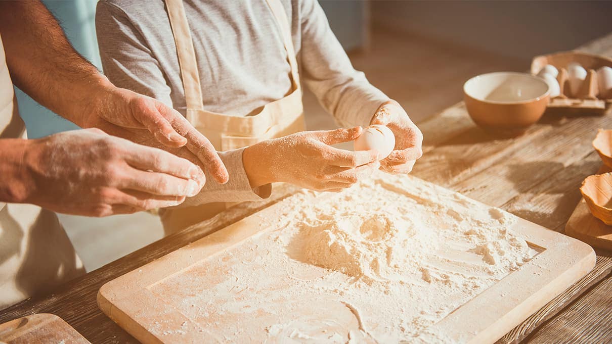 Prepara tus ingredientes y espacio de trabajo