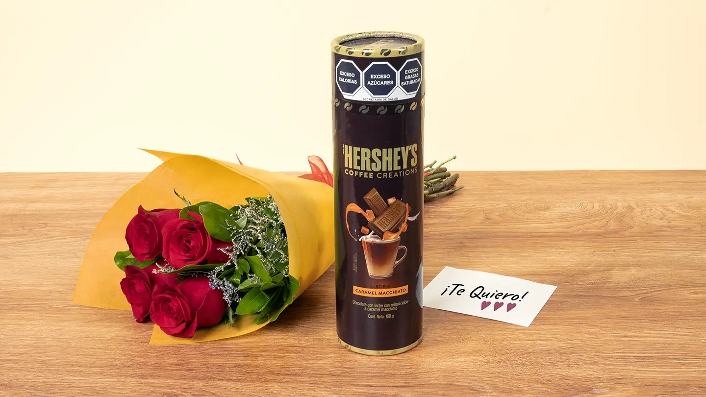 Ramo especial con HERSHEY’S COFFEE CREATIONS