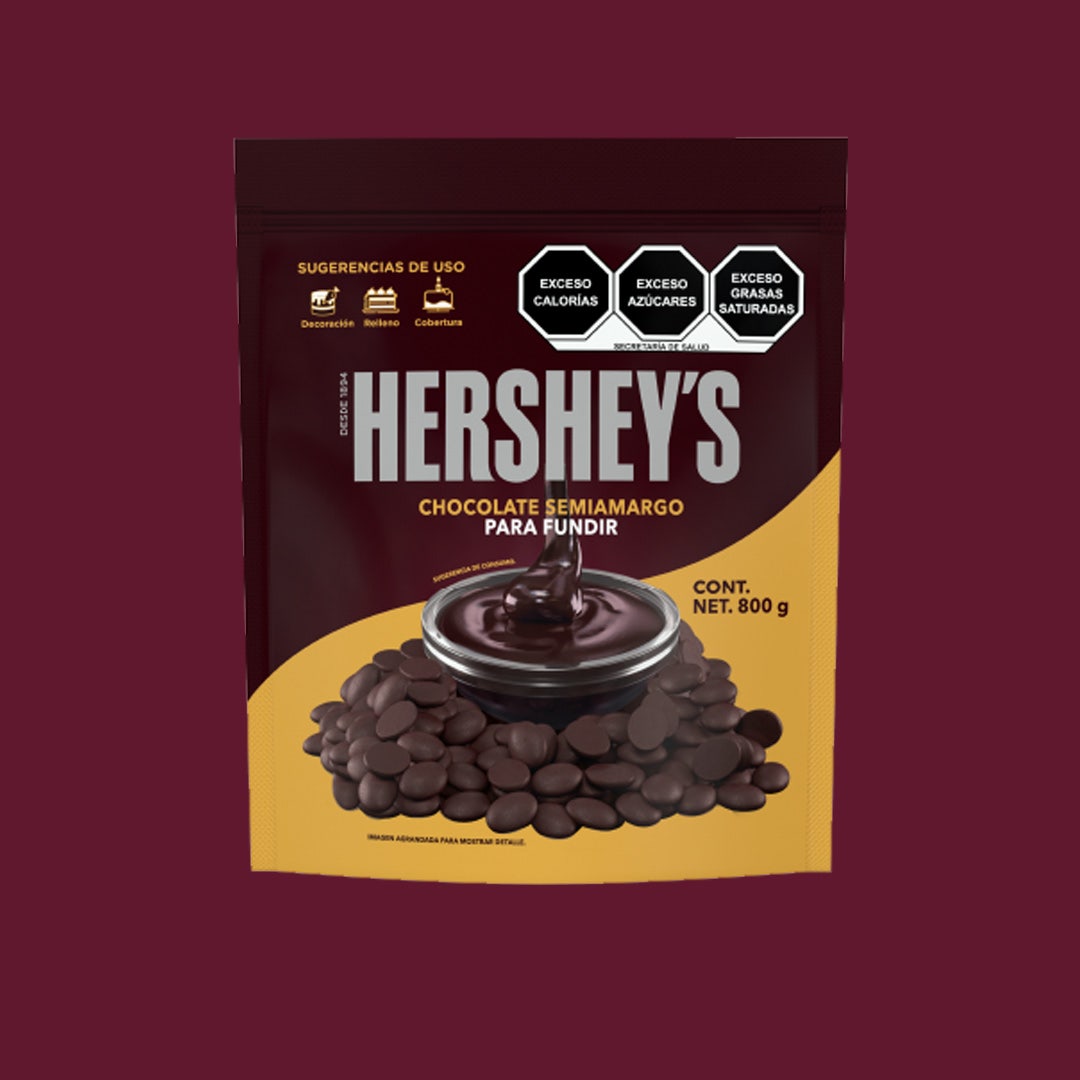 Deleita a tus clientes con el nuevo Chocolate Semiamargo Para Fundir HERSHEY'S