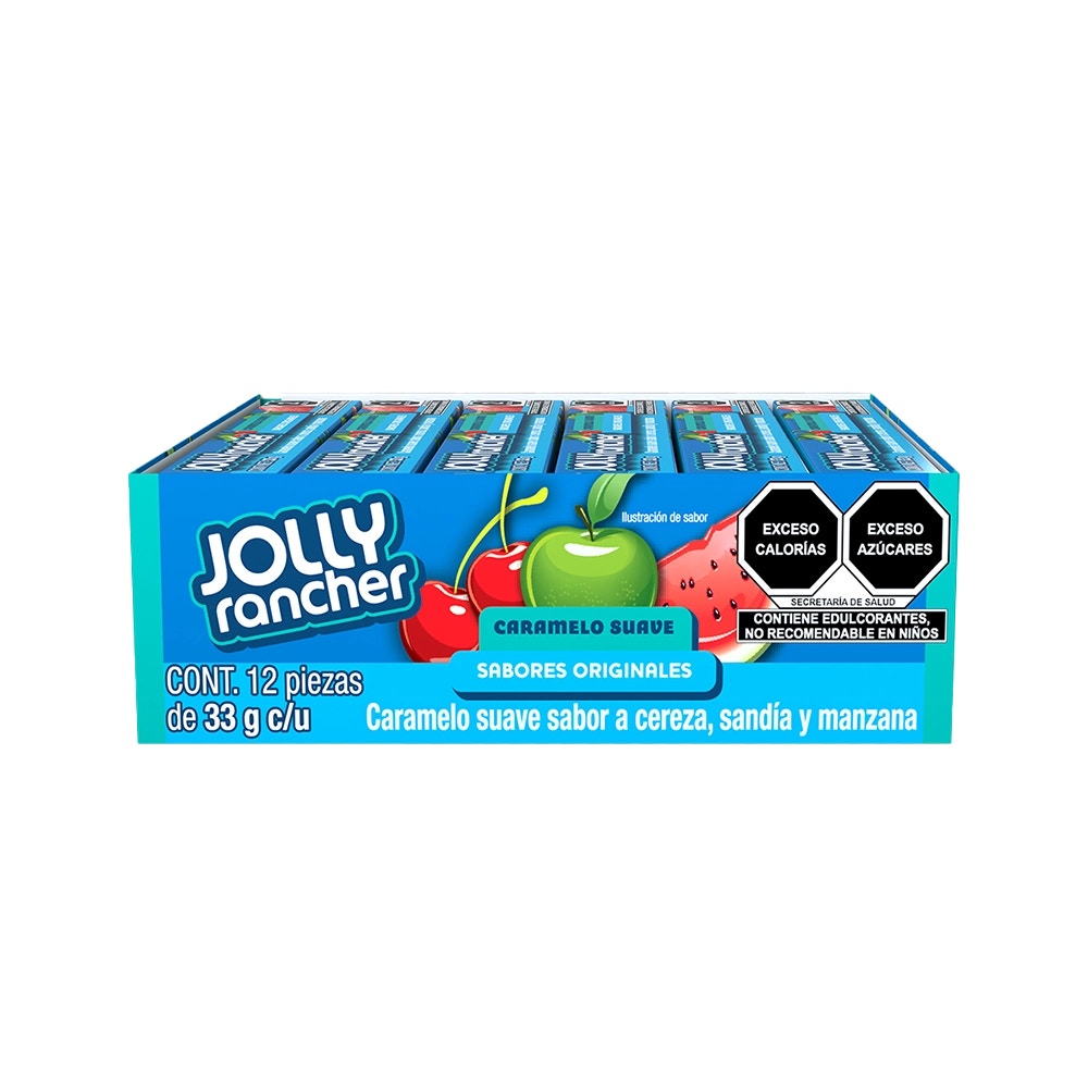 Jolly Rancher Macizo 25.8 g pack 12 piezas