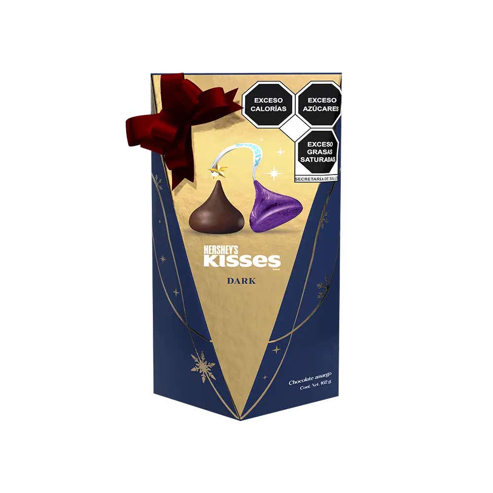 Chocolate HERSHEY'S KISSES Chocolate Amargo Dark 162g