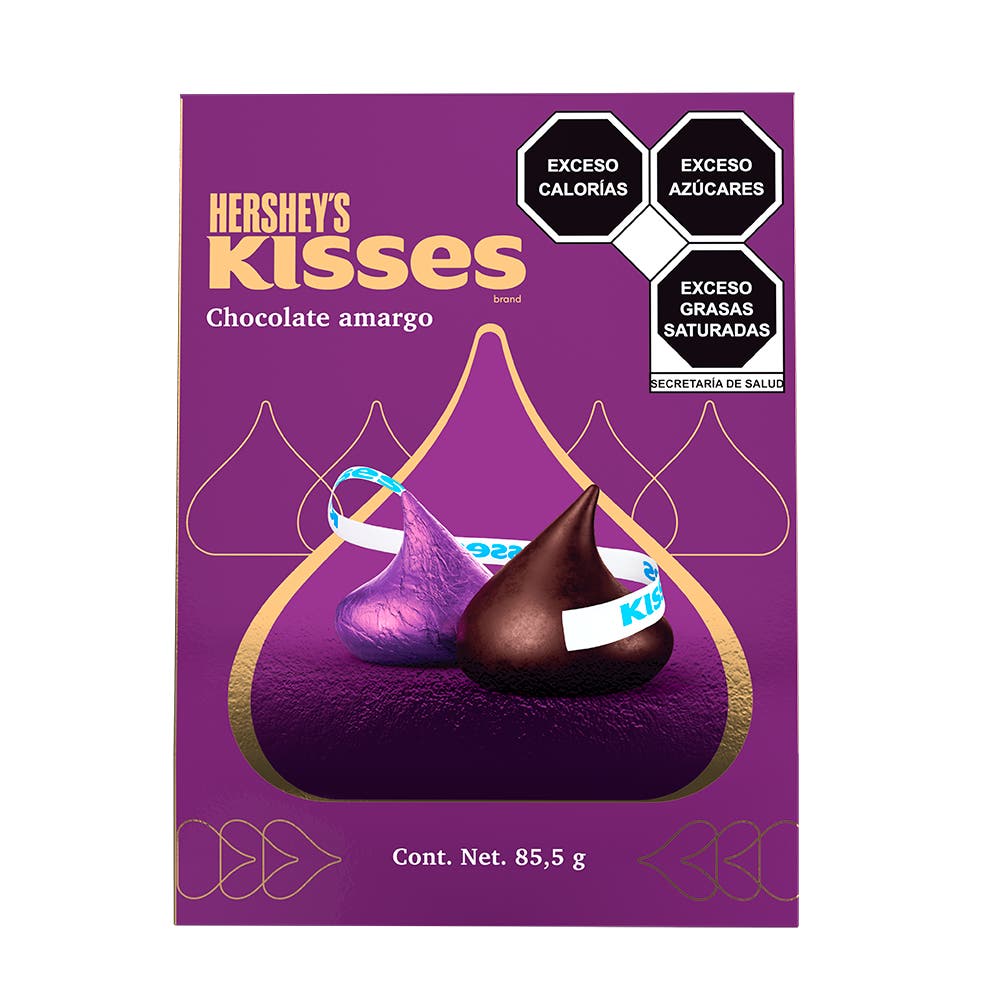 Chocolate Hershey's Kisses Molto Dark 85.5g