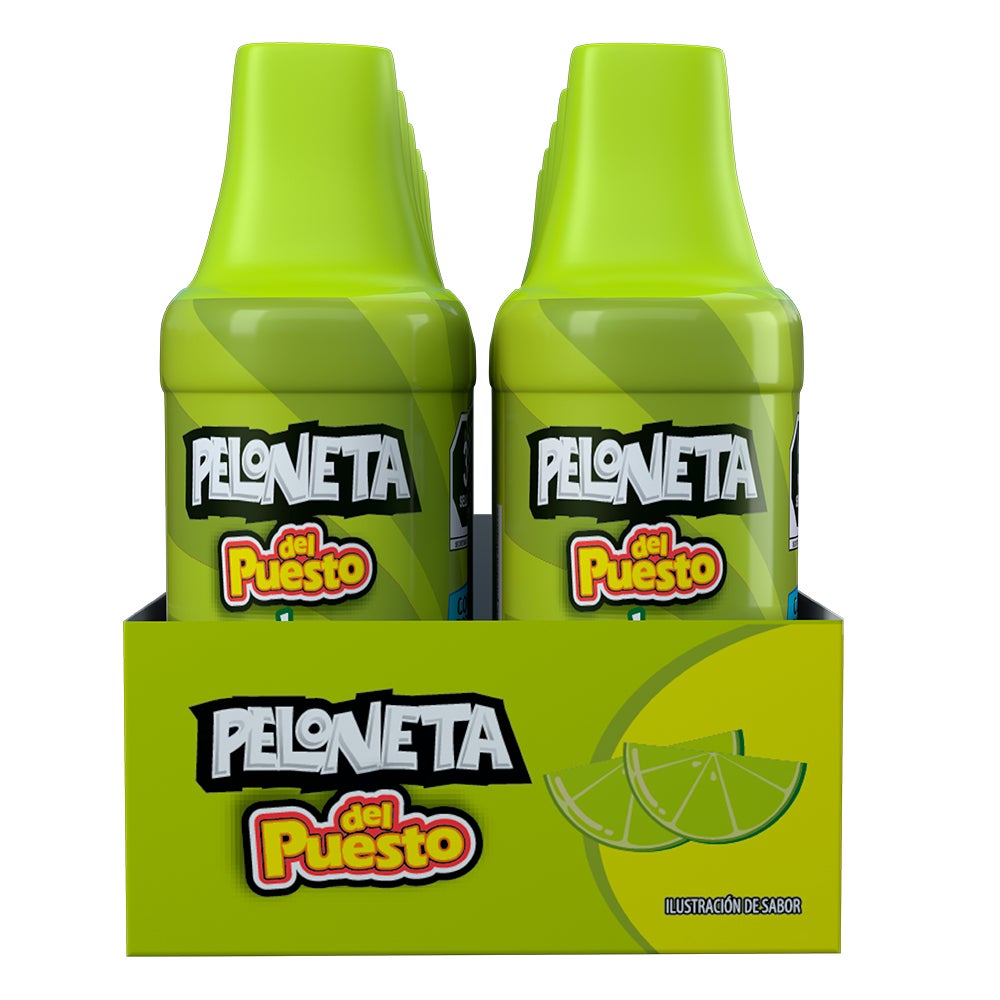 Peloneta del Puesto sabor Limon y Sal 9g pack 10 piezas