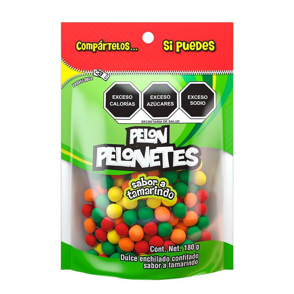 Pelon Pelonetes sabor Tamarindo 180g bolsa 1 piezas