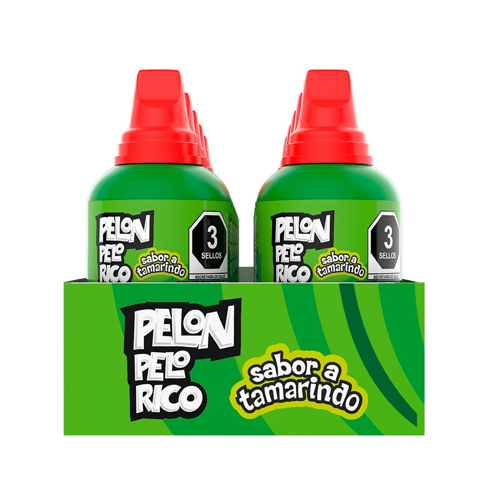 Pelon Pelo Rico sabor a Tamarindo 30 g pack de 10 piezas