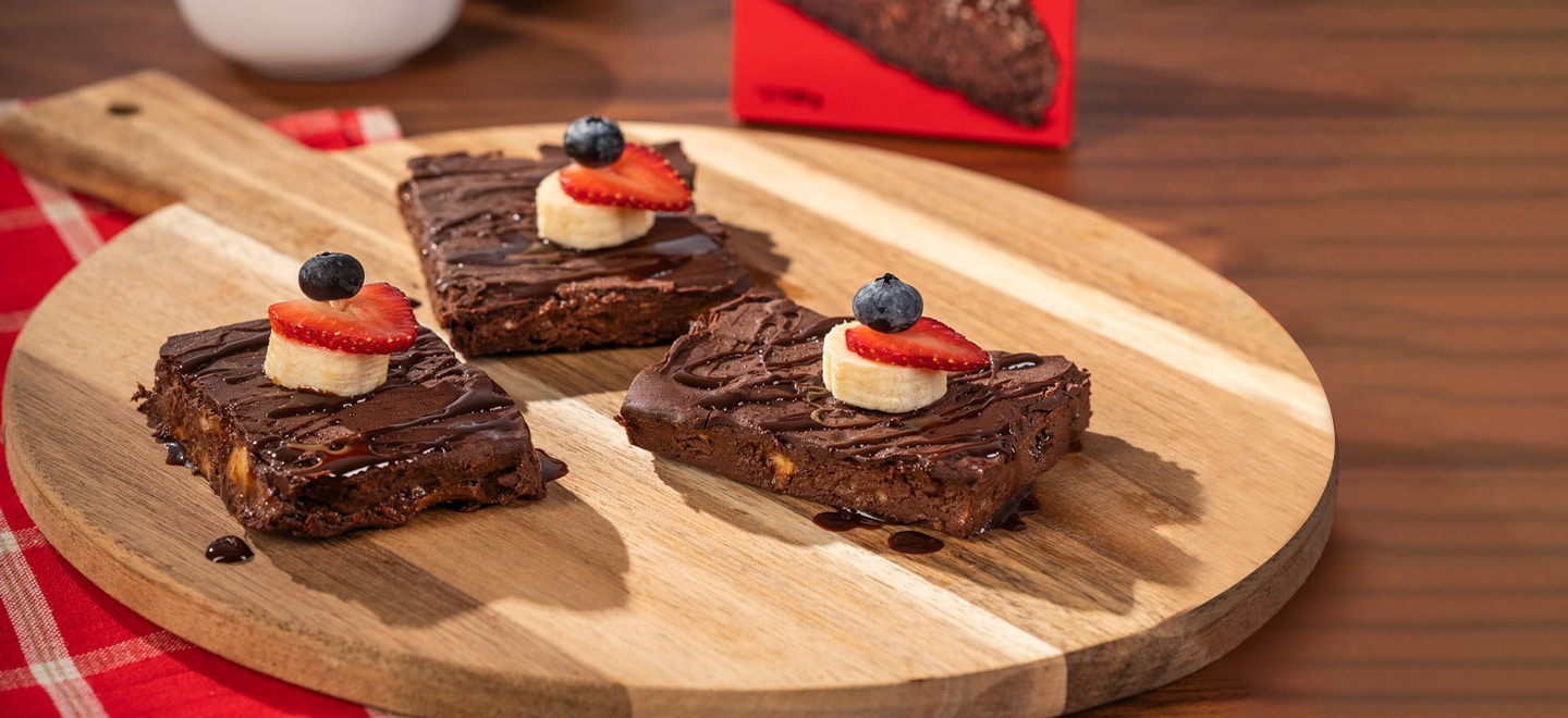 Brownie HERSHEY’S Sin Horno​