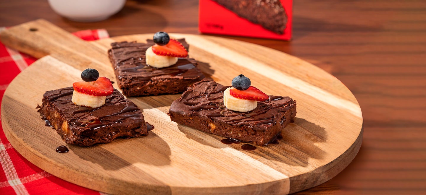 Brownie HERSHEY’S Sin Horno​