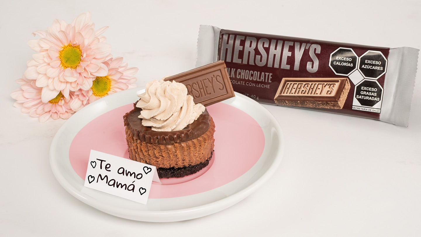 Mini Cheesecakes de chocolate HERSHEY'S