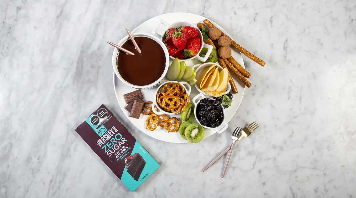 Fondue de Chocolate HERSHEY'S ZERO SUGAR