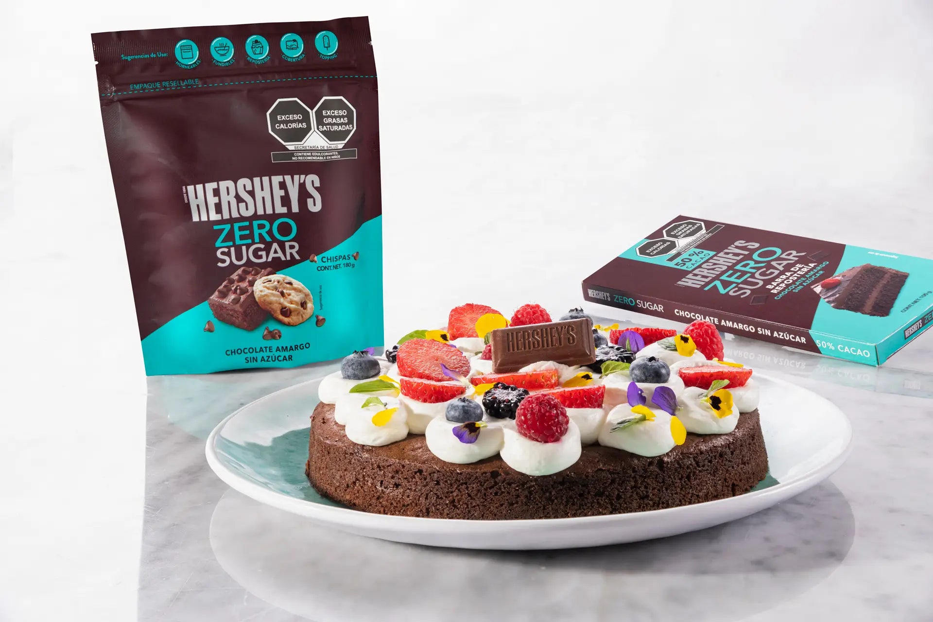 Receta de Brownie Sin Azúcar | HERSHEY'S