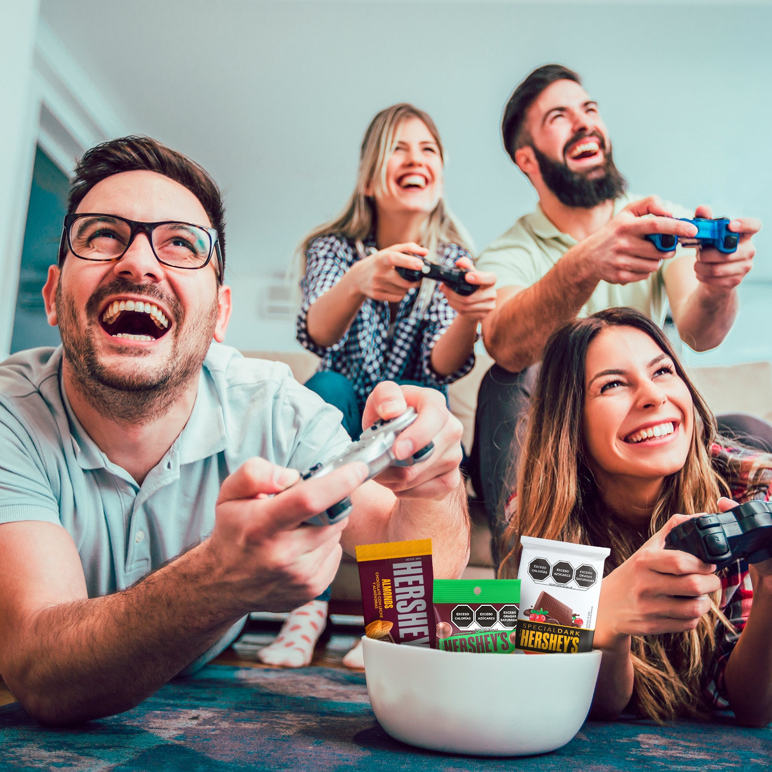 Snaks para ver películas o jugar videojuegos 