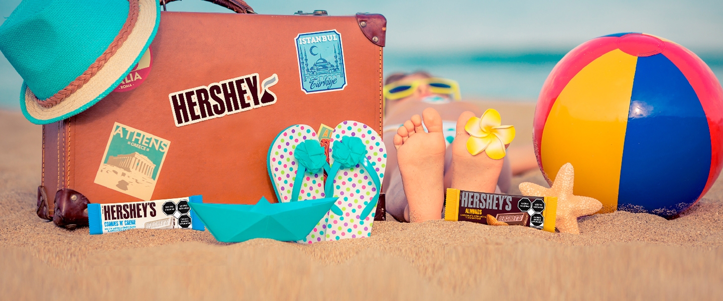 Prepárate para pasar un increíble verano con HERSHEY'S. 