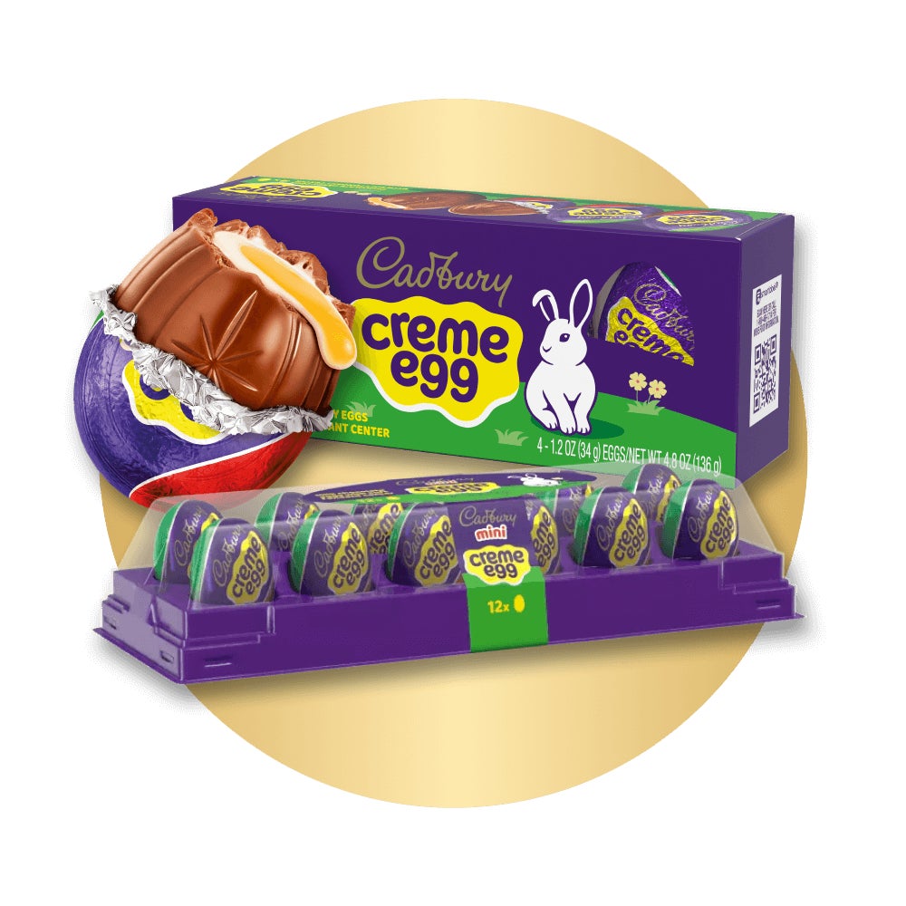 cadbury creme egg carton