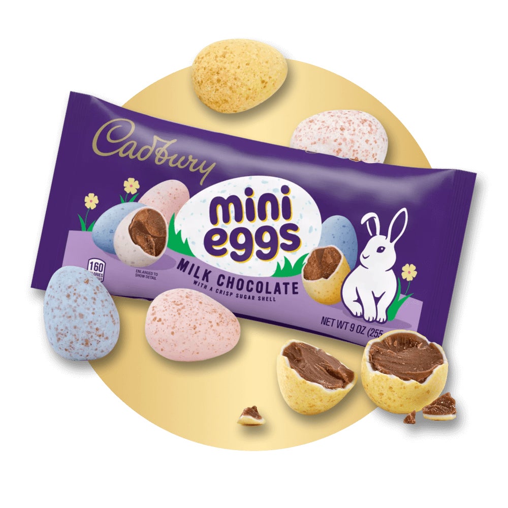 bag of cadbury mini eggs