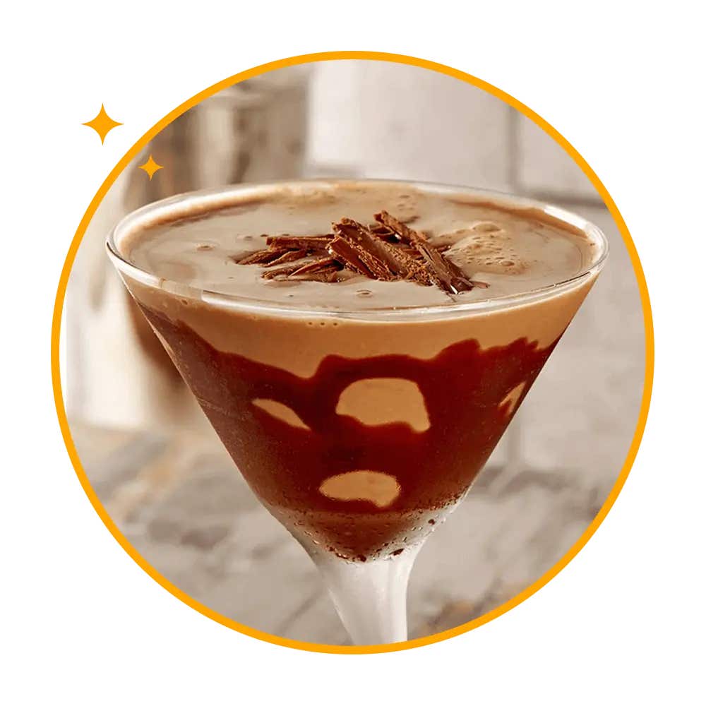 hersheys classic chocolate martini ready to serve