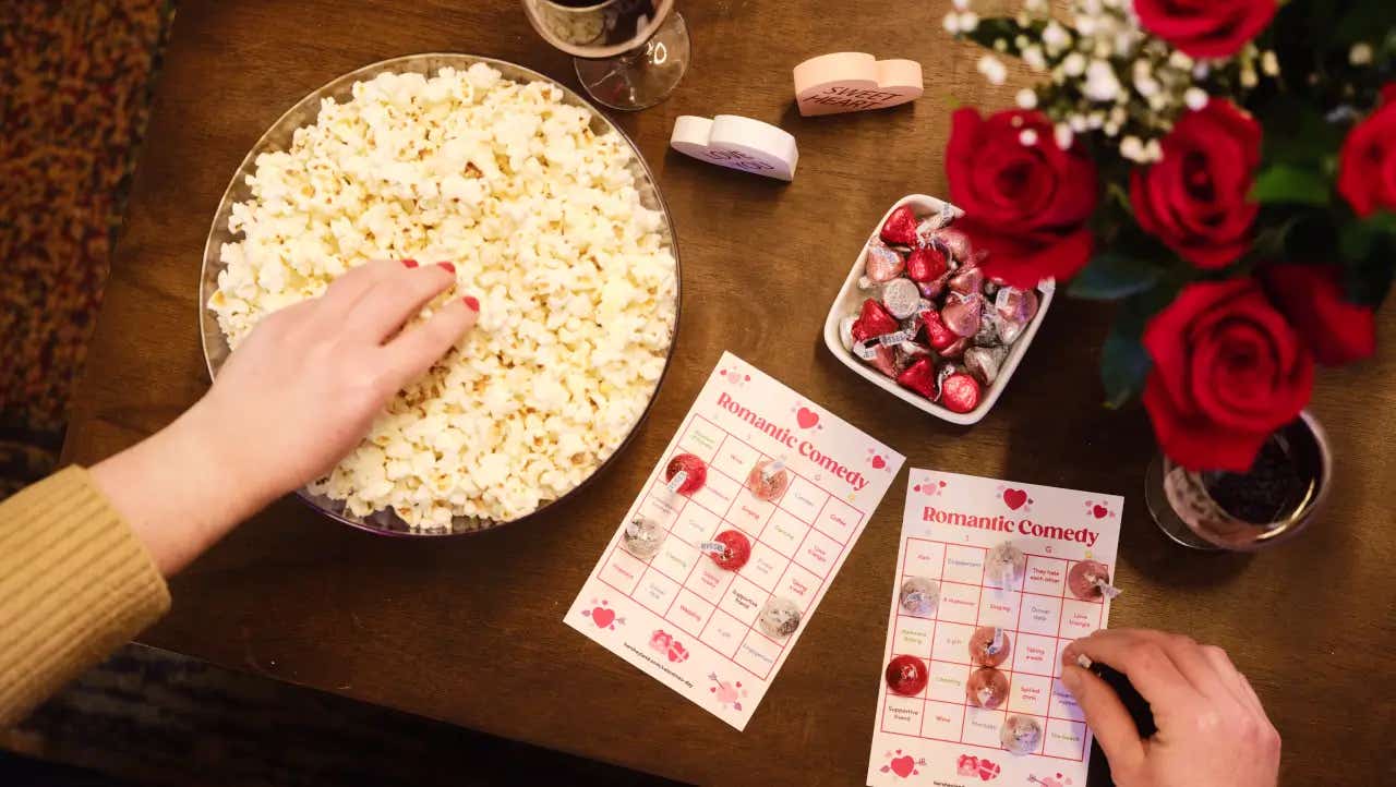 romcom movie night